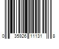 Barcode Image for UPC code 035926111318