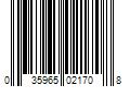 Barcode Image for UPC code 035965021708