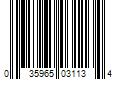 Barcode Image for UPC code 035965031134