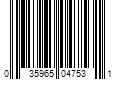 Barcode Image for UPC code 035965047531