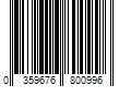 Barcode Image for UPC code 0359676800996