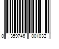 Barcode Image for UPC code 0359746001032