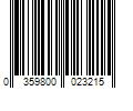 Barcode Image for UPC code 0359800023215