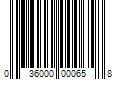 Barcode Image for UPC code 036000000658