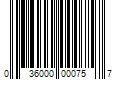 Barcode Image for UPC code 036000000757