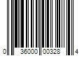 Barcode Image for UPC code 036000003284