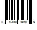 Barcode Image for UPC code 036000006308