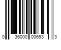 Barcode Image for UPC code 036000006933