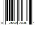 Barcode Image for UPC code 036000008364