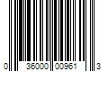 Barcode Image for UPC code 036000009613