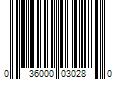 Barcode Image for UPC code 036000030280