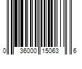 Barcode Image for UPC code 036000150636