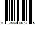 Barcode Image for UPC code 036000150735