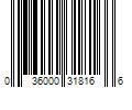 Barcode Image for UPC code 036000318166