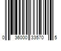 Barcode Image for UPC code 036000335705