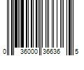 Barcode Image for UPC code 036000366365