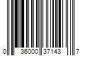 Barcode Image for UPC code 036000371437