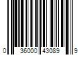 Barcode Image for UPC code 036000430899