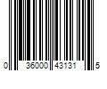 Barcode Image for UPC code 036000431315