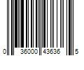 Barcode Image for UPC code 036000436365