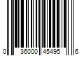 Barcode Image for UPC code 036000454956