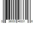 Barcode Image for UPC code 036000463316