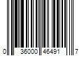 Barcode Image for UPC code 036000464917