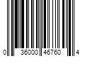 Barcode Image for UPC code 036000467604