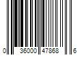 Barcode Image for UPC code 036000478686