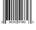 Barcode Image for UPC code 036000516623