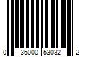 Barcode Image for UPC code 036000530322