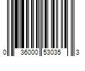 Barcode Image for UPC code 036000530353