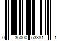 Barcode Image for UPC code 036000533811