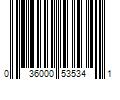 Barcode Image for UPC code 036000535341