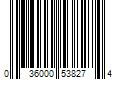 Barcode Image for UPC code 036000538274