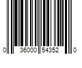 Barcode Image for UPC code 036000543520