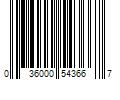 Barcode Image for UPC code 036000543667