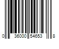 Barcode Image for UPC code 036000546538