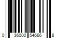 Barcode Image for UPC code 036000546668