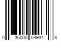 Barcode Image for UPC code 036000549348