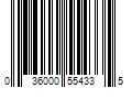 Barcode Image for UPC code 036000554335