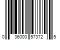 Barcode Image for UPC code 036000573725