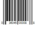 Barcode Image for UPC code 036045000088