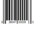 Barcode Image for UPC code 036047000093