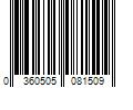 Barcode Image for UPC code 0360505081509