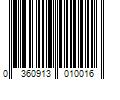 Barcode Image for UPC code 0360913010016