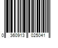 Barcode Image for UPC code 0360913025041