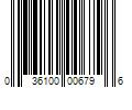 Barcode Image for UPC code 036100006796