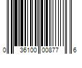 Barcode Image for UPC code 036100008776