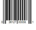 Barcode Image for UPC code 036127000081